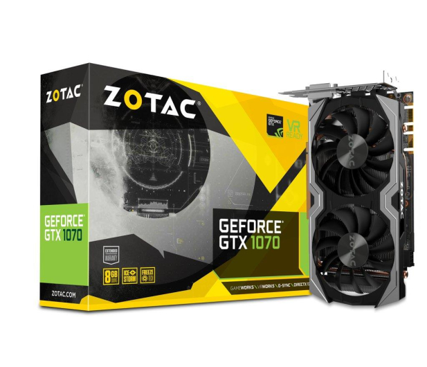 Zotac GeForce GTX 1070 MINI 8GB GDDR5 - 387578 - zdjęcie